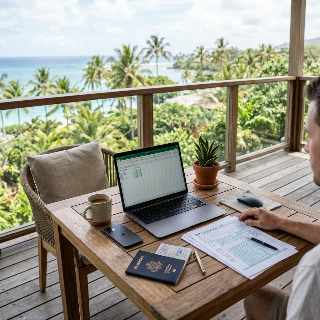 1099-NEC & W-9 for Digital Nomads With No US Address