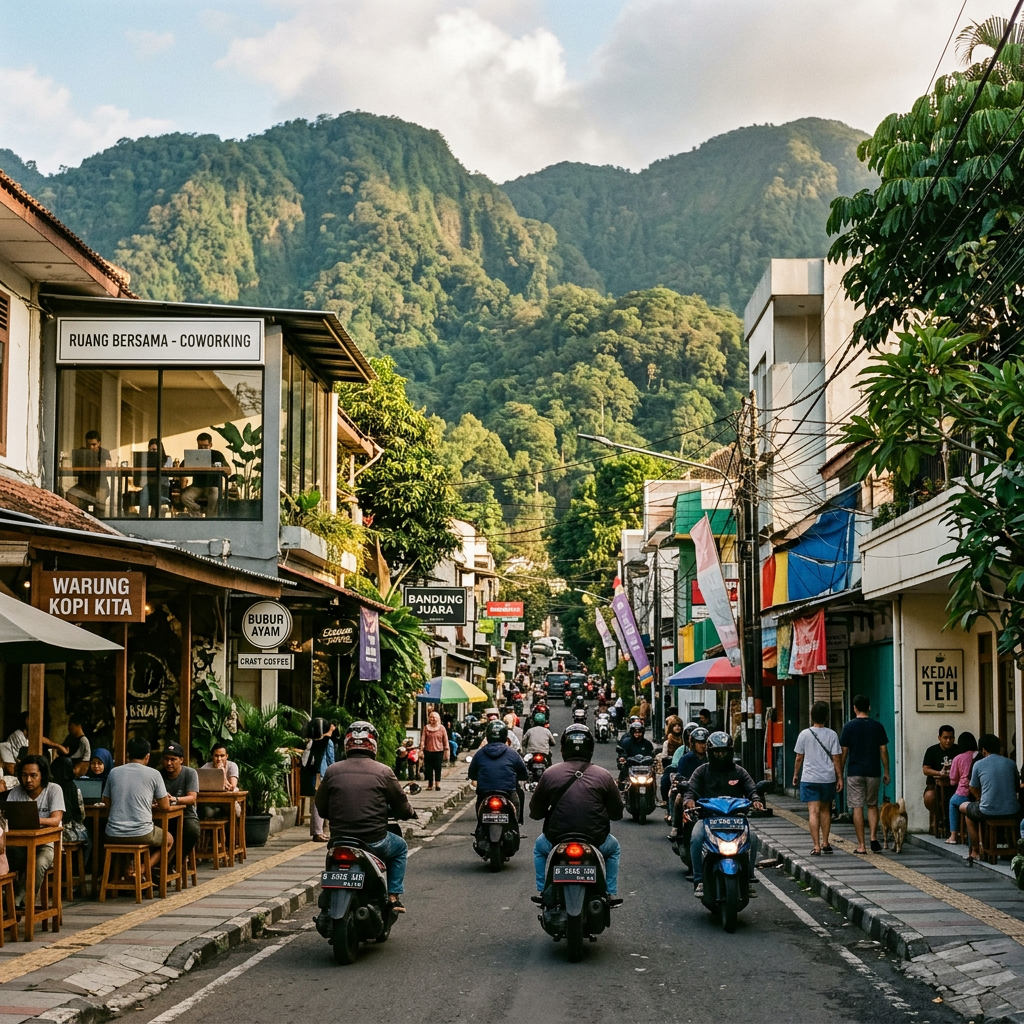Bandung Digital Nomad Life: Trains, Rent and Wifi in 2026